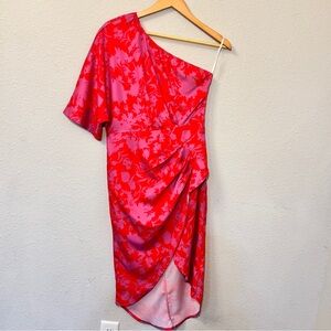 NWT Boutique Miss Sparkling Off the Shoulder Floral Dress Size M